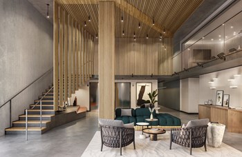 prism furnished lobby
